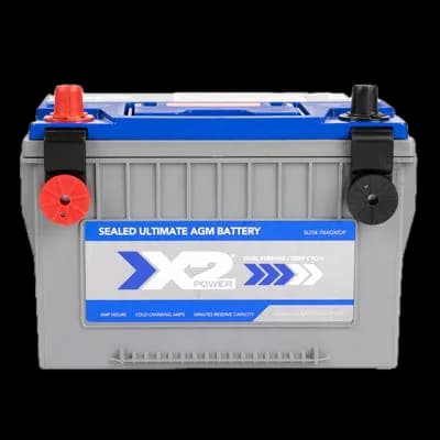 X2Power Pure Lead AGM Group 34/78 Dual Terminal Battery product image